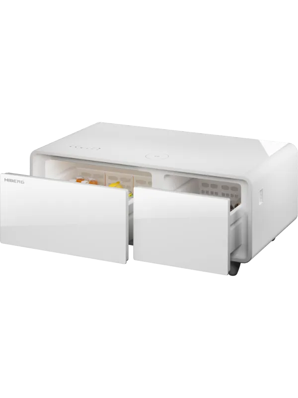 Умный журнальный столик с холодильником HIBERG X2 FW