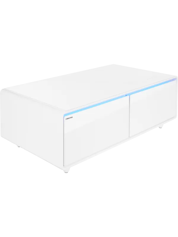 Умный журнальный столик с холодильником HIBERG X3 MW