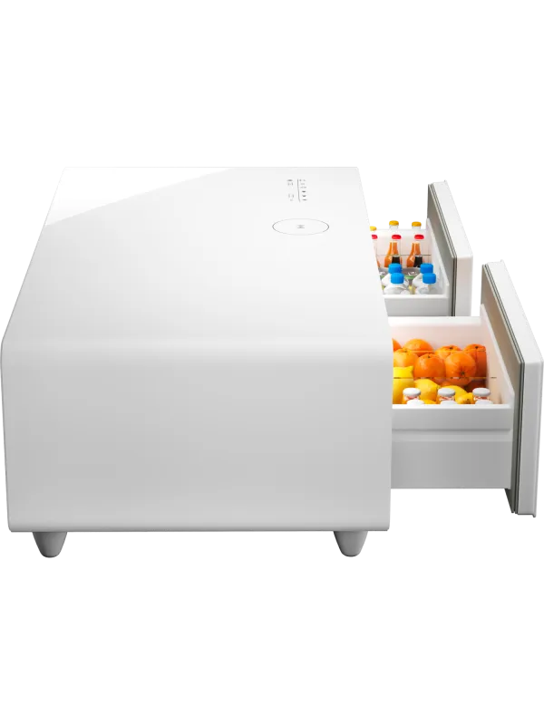 Умный журнальный столик с холодильником HIBERG X3 MW