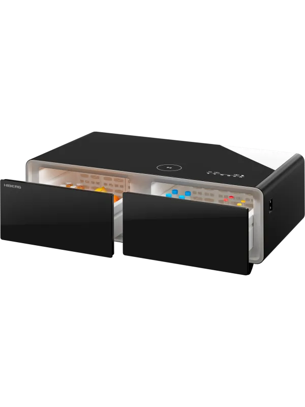 Умный журнальный столик с холодильником HIBERG X3 MB