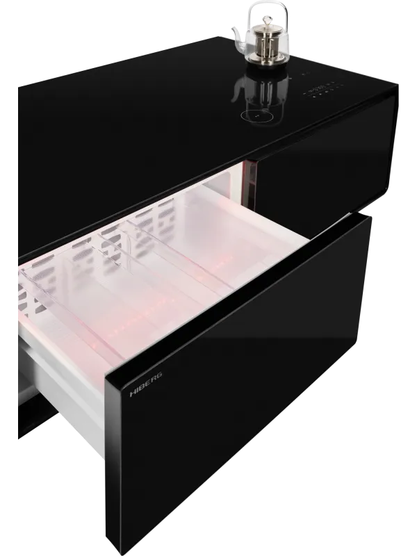 Умный журнальный столик с холодильником HIBERG X3 TB