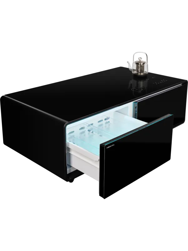 Умный журнальный столик с холодильником HIBERG X3 TB
