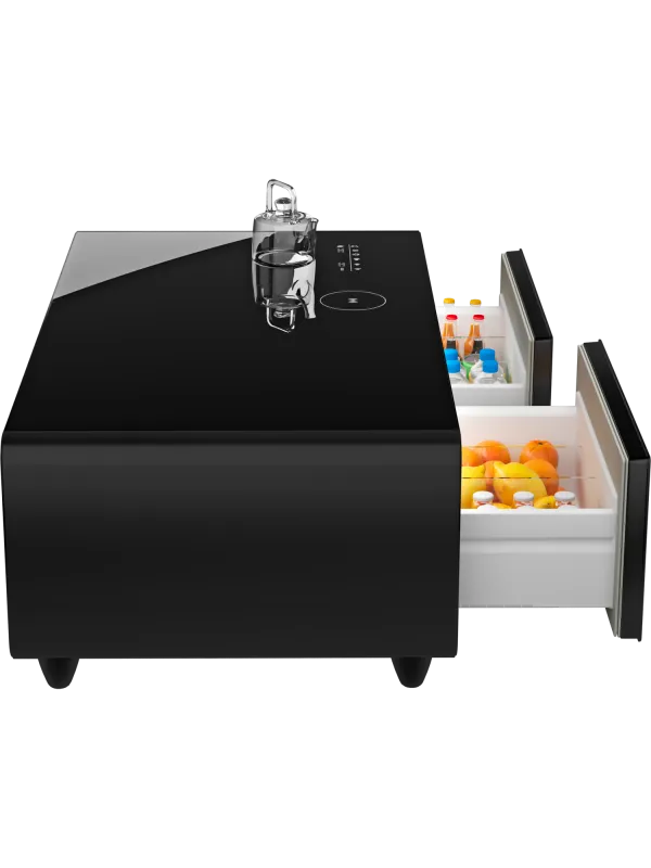 Умный журнальный столик с холодильником HIBERG X3 TB