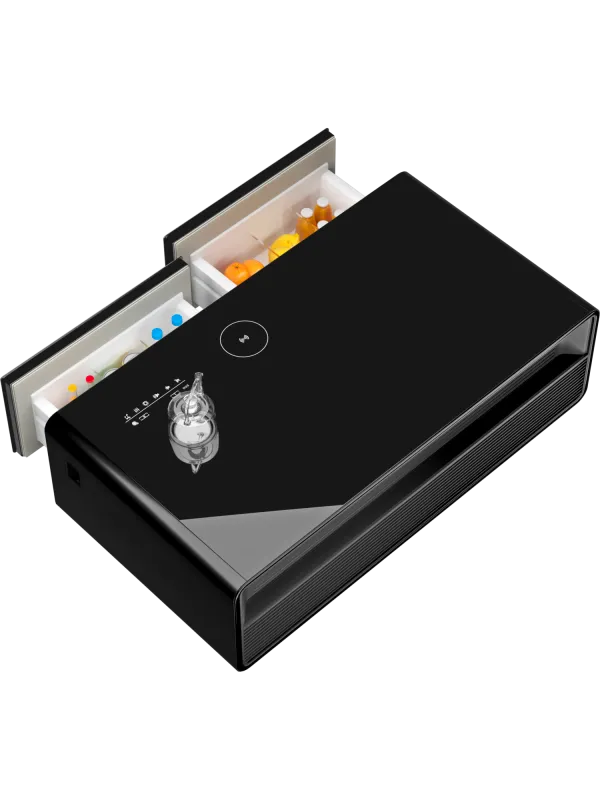 Умный журнальный столик с холодильником HIBERG X3 TB