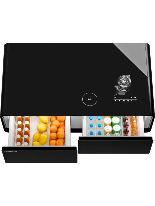 Умный журнальный столик с холодильником HIBERG X3 TB