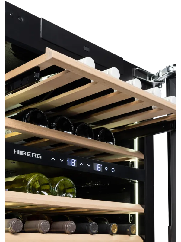 Встраиваемый винный шкаф HIBERG ROYAL W 60