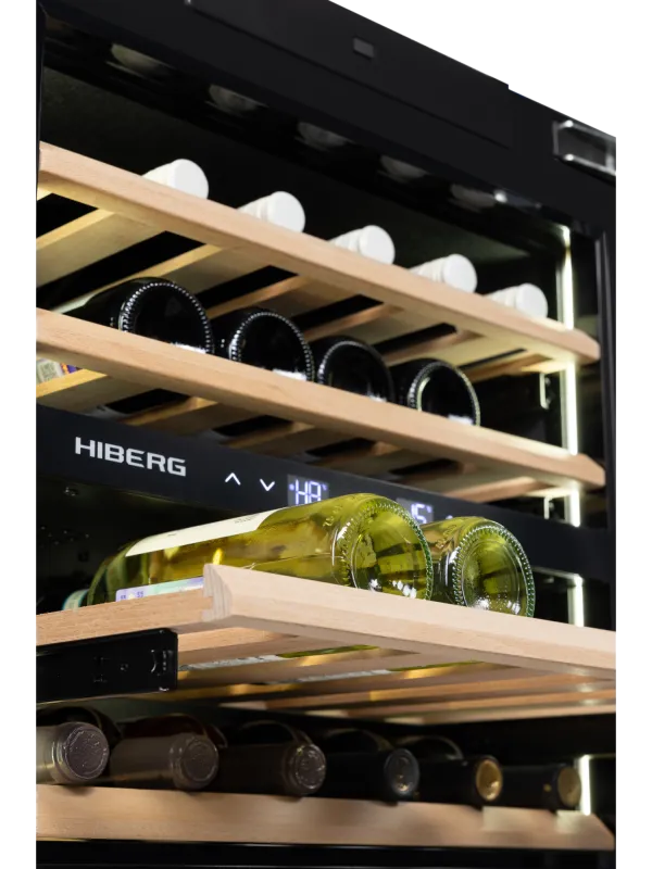 Встраиваемый винный шкаф HIBERG ROYAL W 60