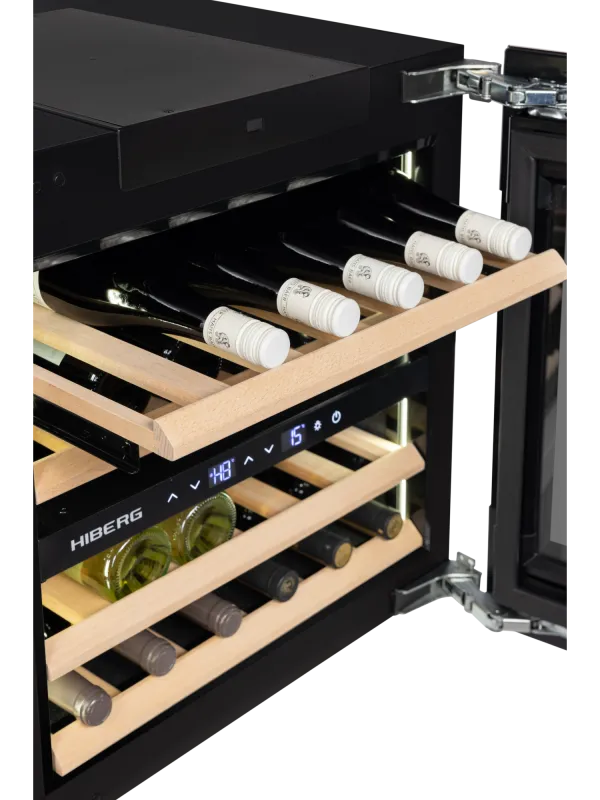 Встраиваемый винный шкаф HIBERG ROYAL W 60