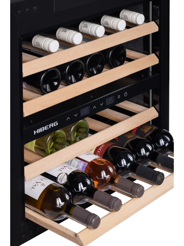 Встраиваемый винный шкаф HIBERG ROYAL W 60