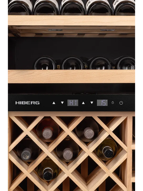 Встраиваемый винный шкаф HIBERG ROYAL WX 190