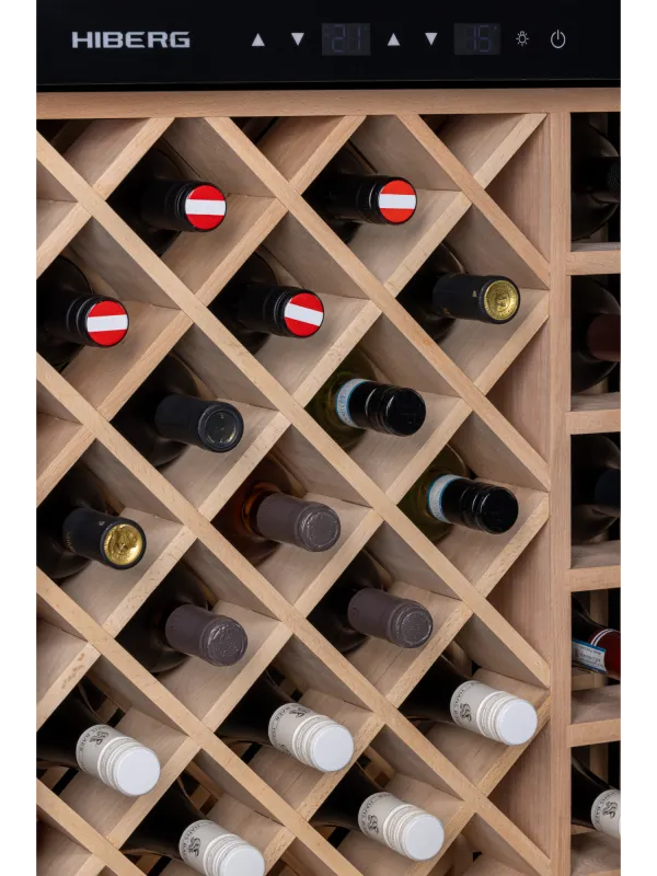 Встраиваемый винный шкаф HIBERG ROYAL WX 190