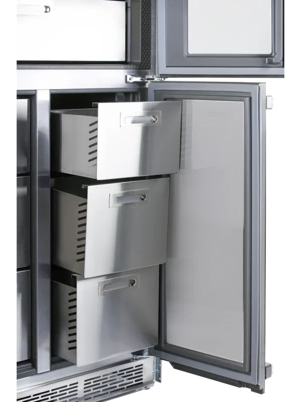 Встраиваемый холодильник HIBERG i-RFQB 550 NF