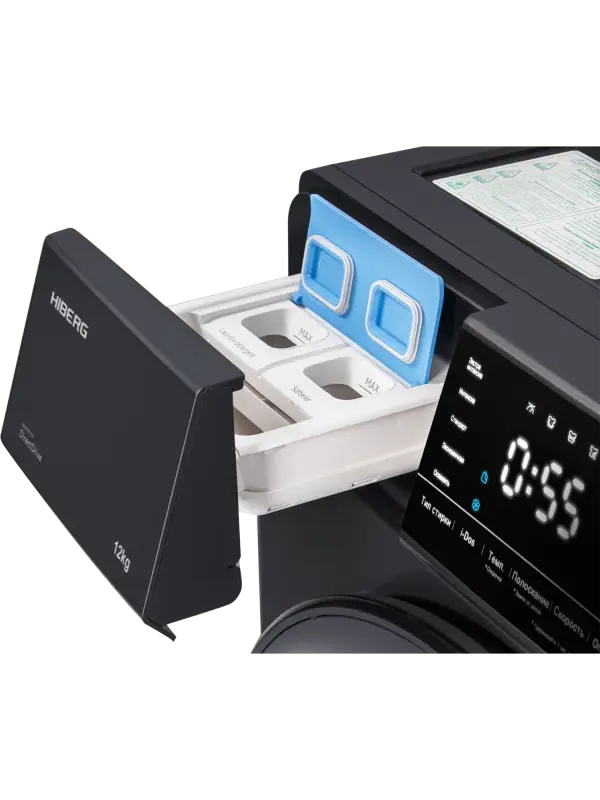 Стиральная машина HIBERG i-DDQ6A - 1214 Sd