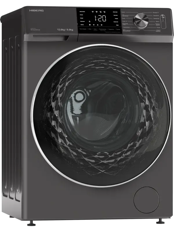 Стиральная машина с сушкой HIBERG i-DDQ6A - 12814 Sd