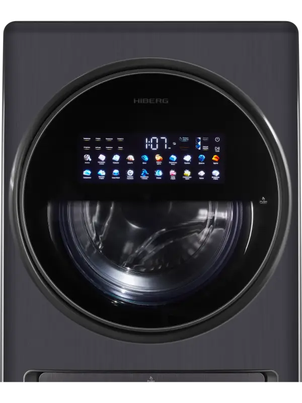 Стиральная машина c сушкой HIBERG TOWER i-DD 107-612 Sd