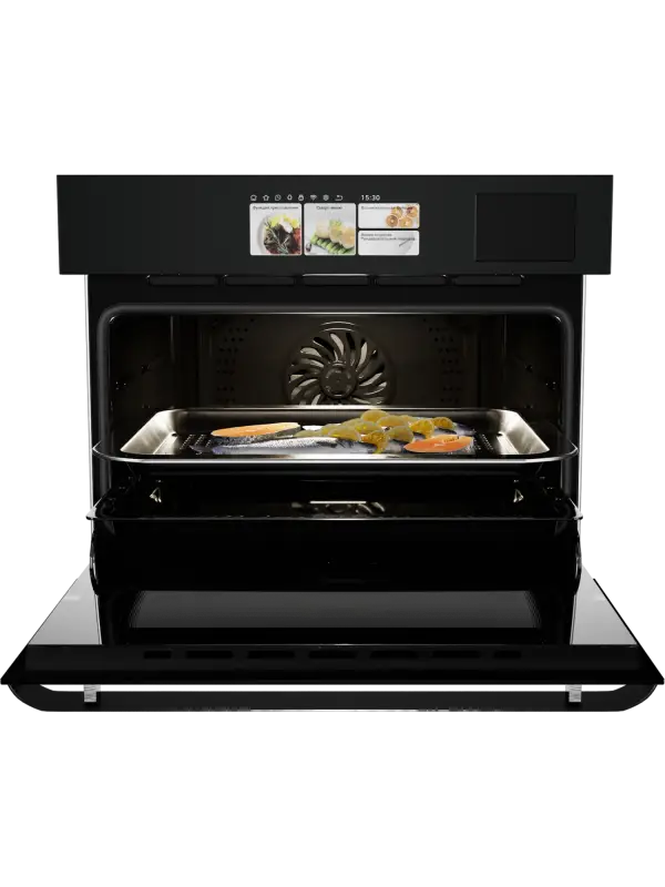 Духовой шкаф HIBERG S-VM 5615 B i-SMART