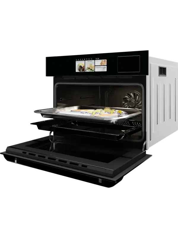Духовой шкаф HIBERG S-VM 5615 B i-SMART