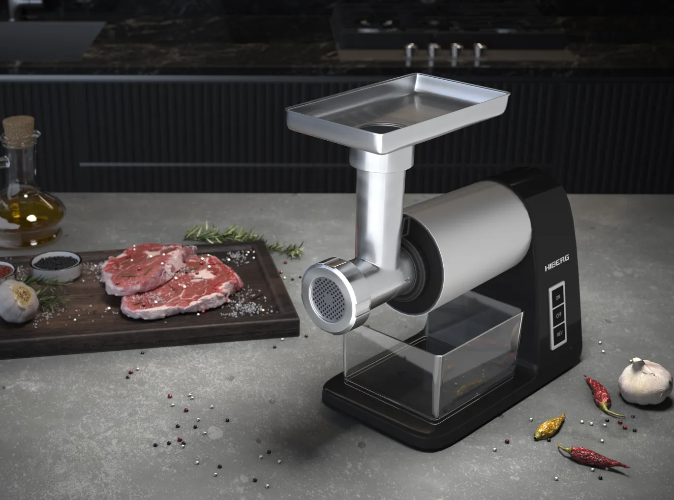 Категория Мясорубки Hiberg