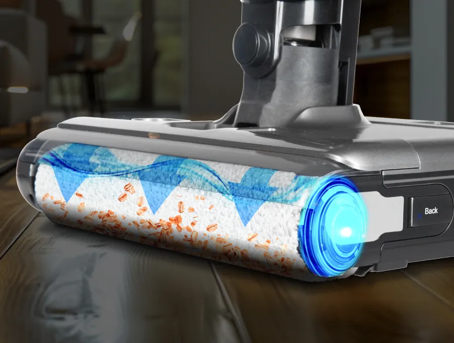 Постоянная подача чистой воды на моющий валик