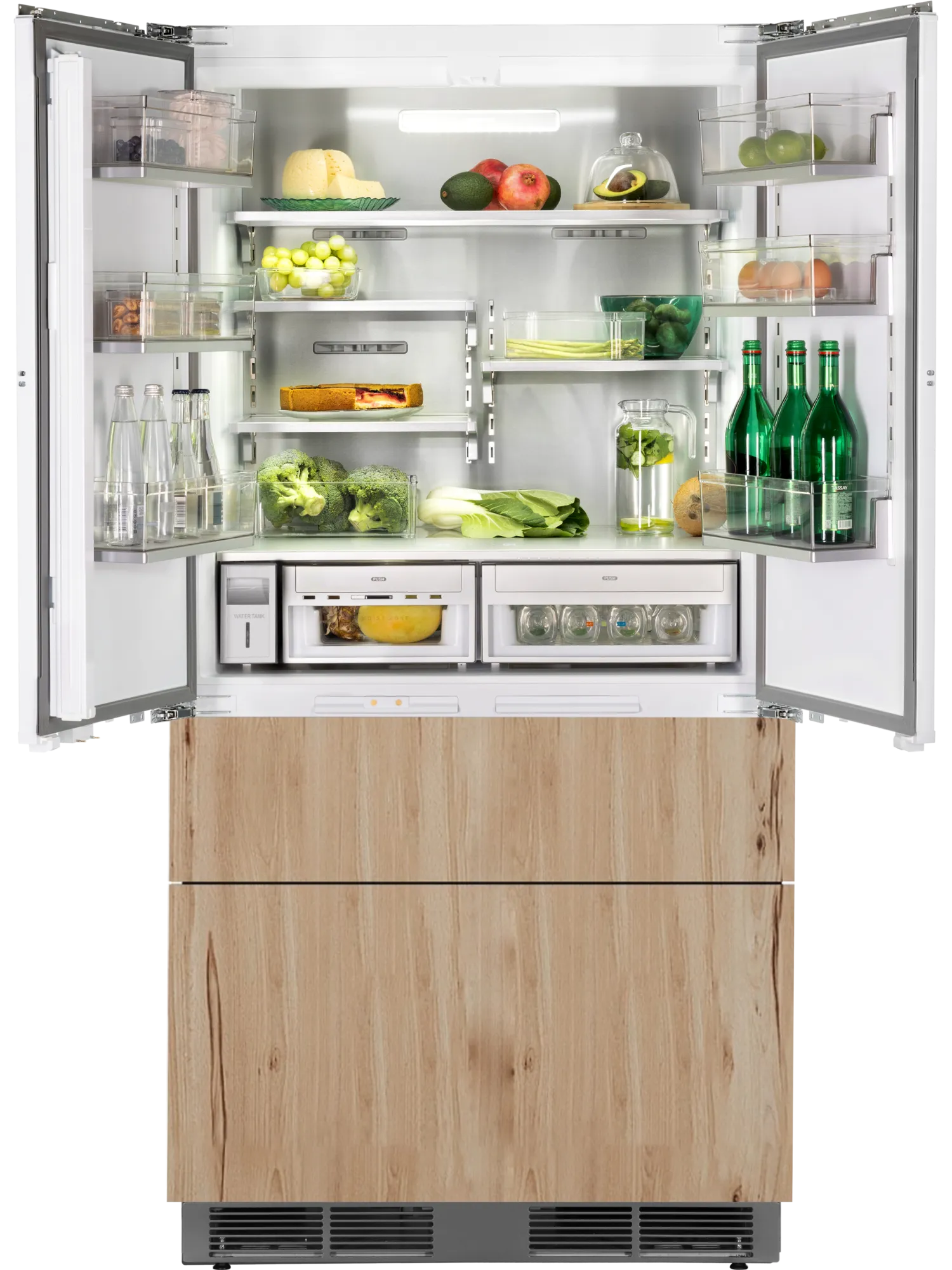 Встраиваемый холодильник HIBERG s-FFB 800 W