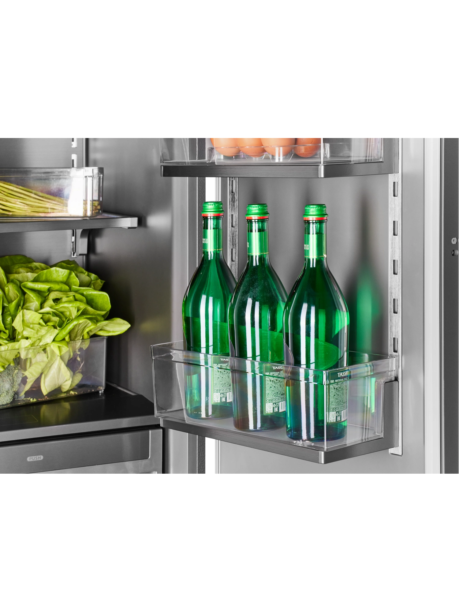  Встраиваемый холодильник HIBERG S-RFQ 800 B inverter