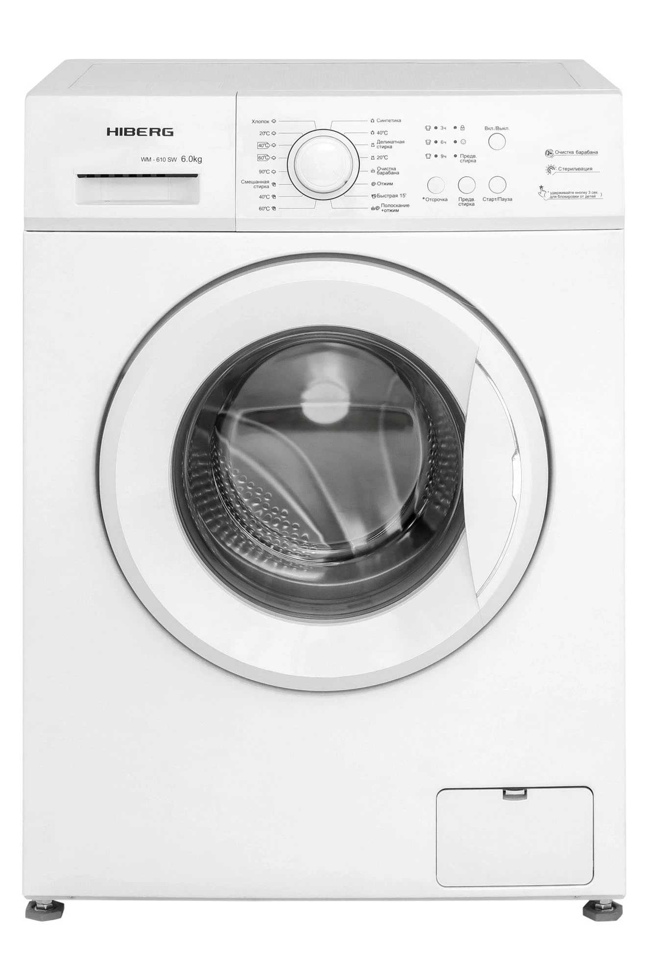 Стиральная машина HIBERG WM-610 SW