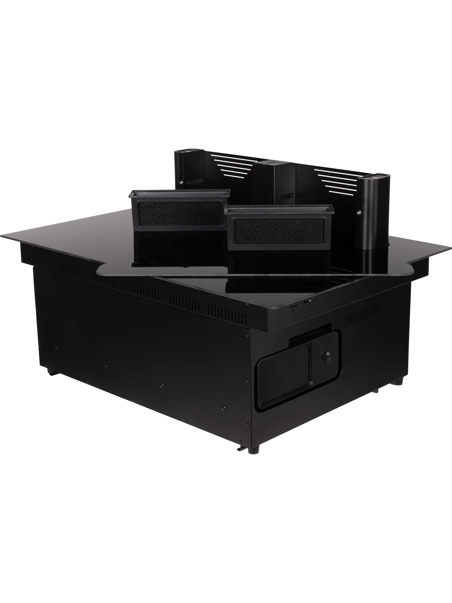  Индукционная варочная поверхность с вытяжкой HIBERG i7-VM7 B