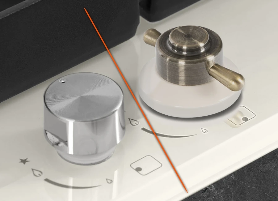 Преимущество Варочная поверхность HIBERG VM 7155 Y - 2 комплекта ручек