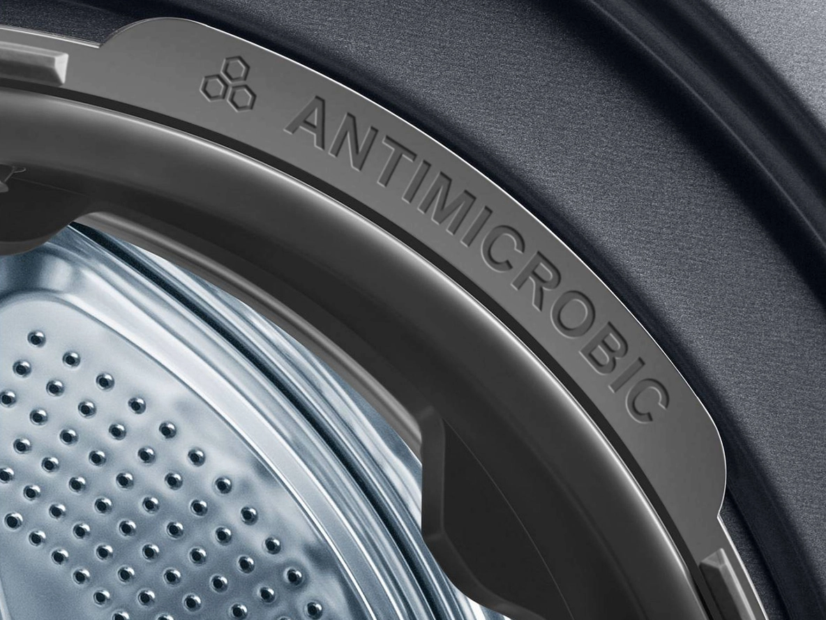 Преимущество Стиральная машина с сушкой HIBERG i-DDQ8 - 10614 Sd - Нано-антибактериальная манжета люка