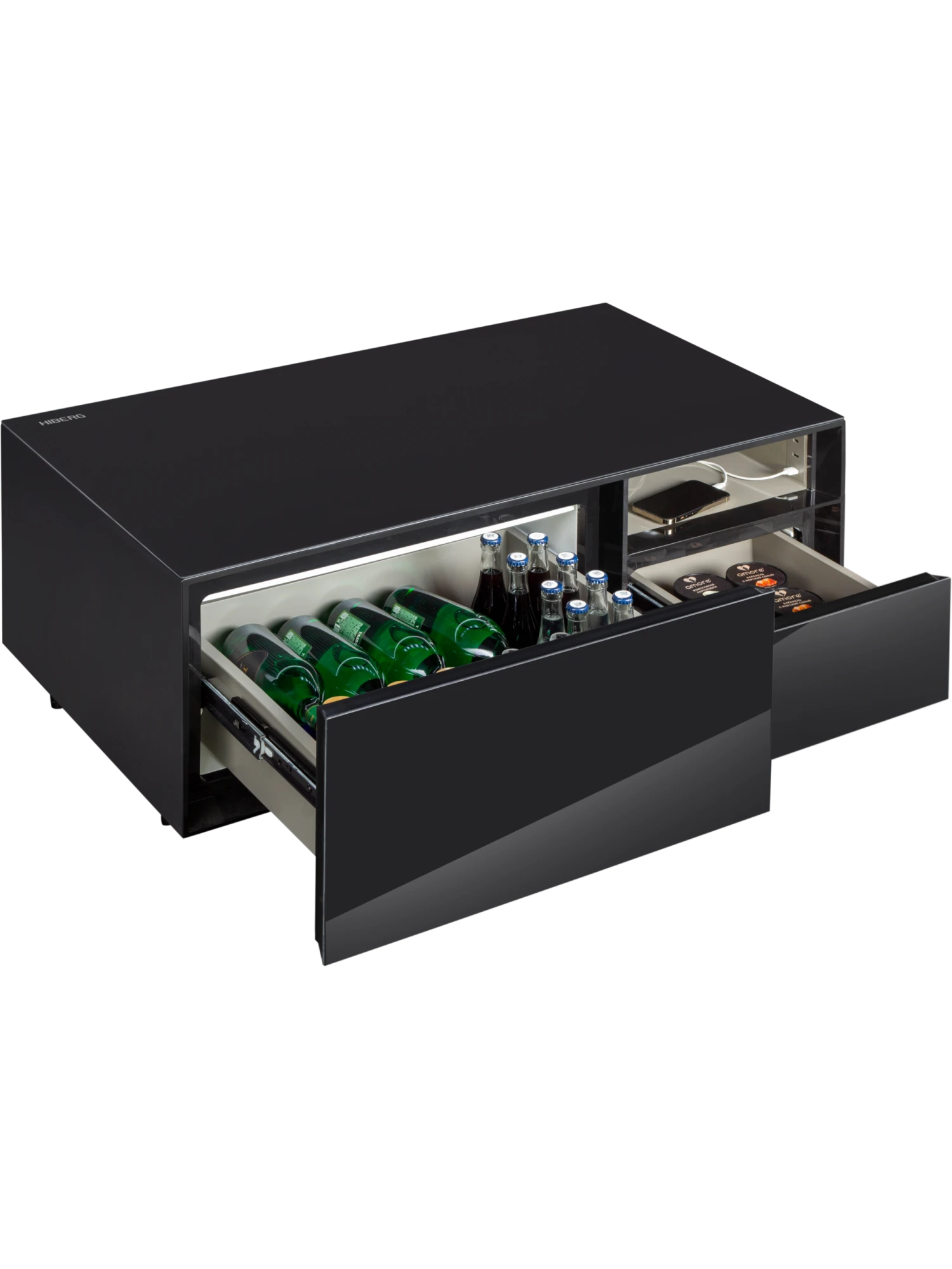  Холодильный Барный Центр HIBERG X3 Black