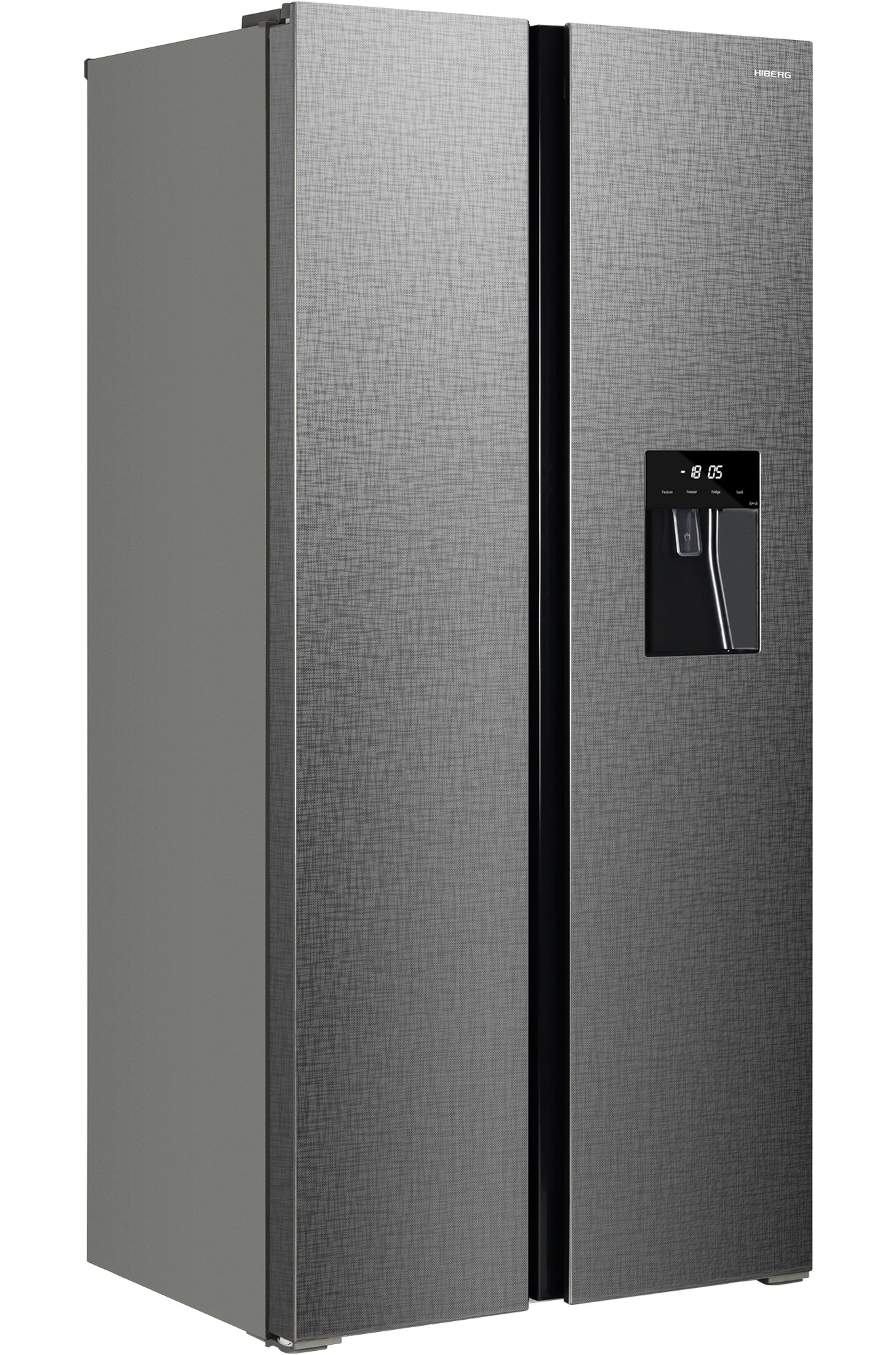  Холодильник HIBERG RFS-484DX NFXq Inverter