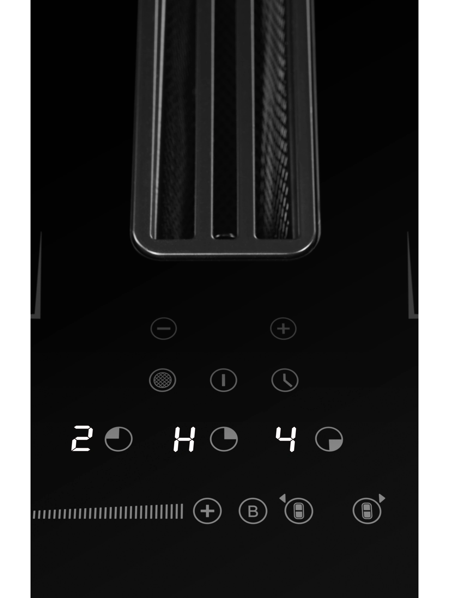  Индукционная варочная поверхность с вытяжкой HIBERG i6-VM8 B