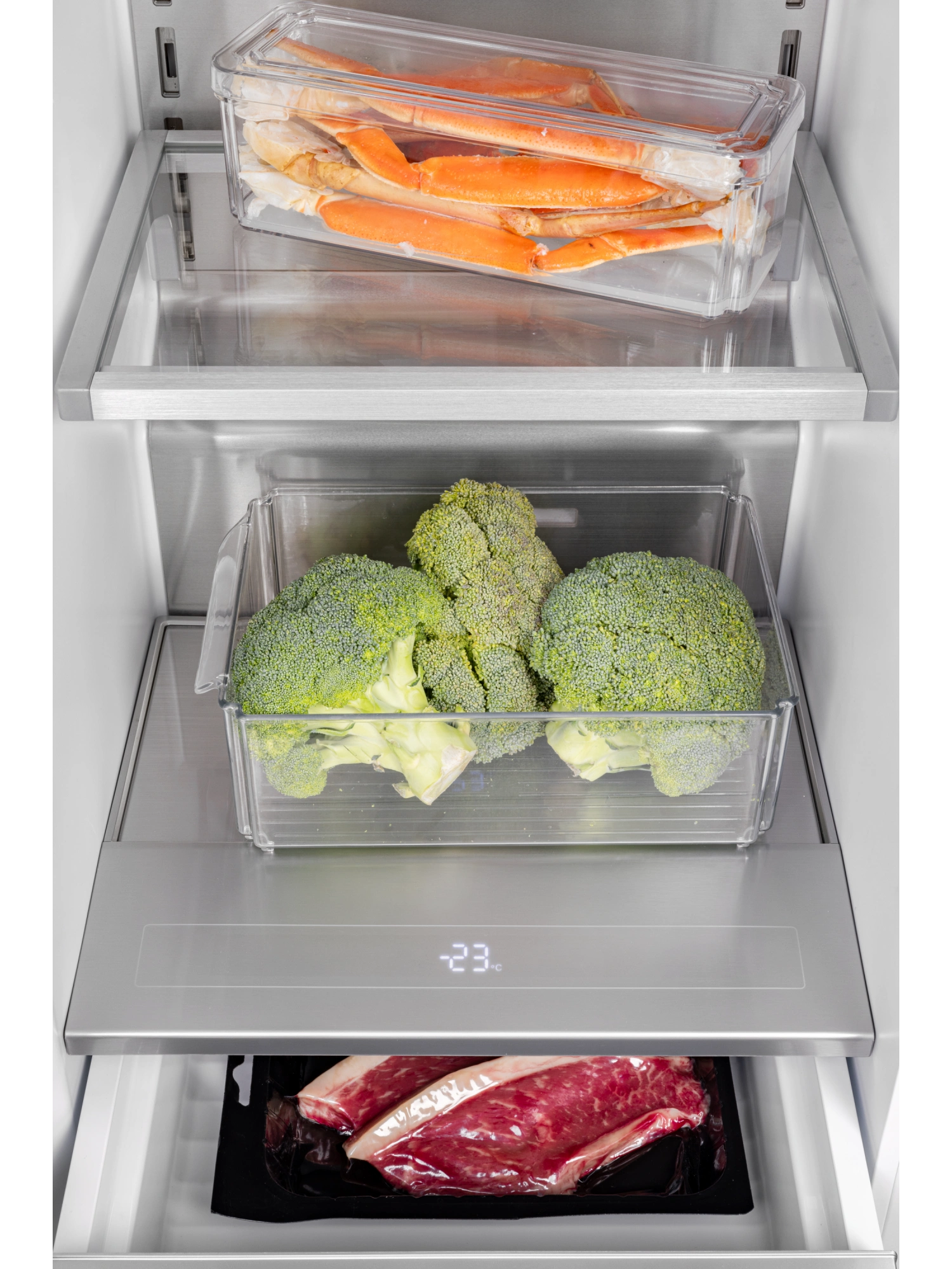  Встраиваемый холодильник HIBERG S-RFS 800 W inverter