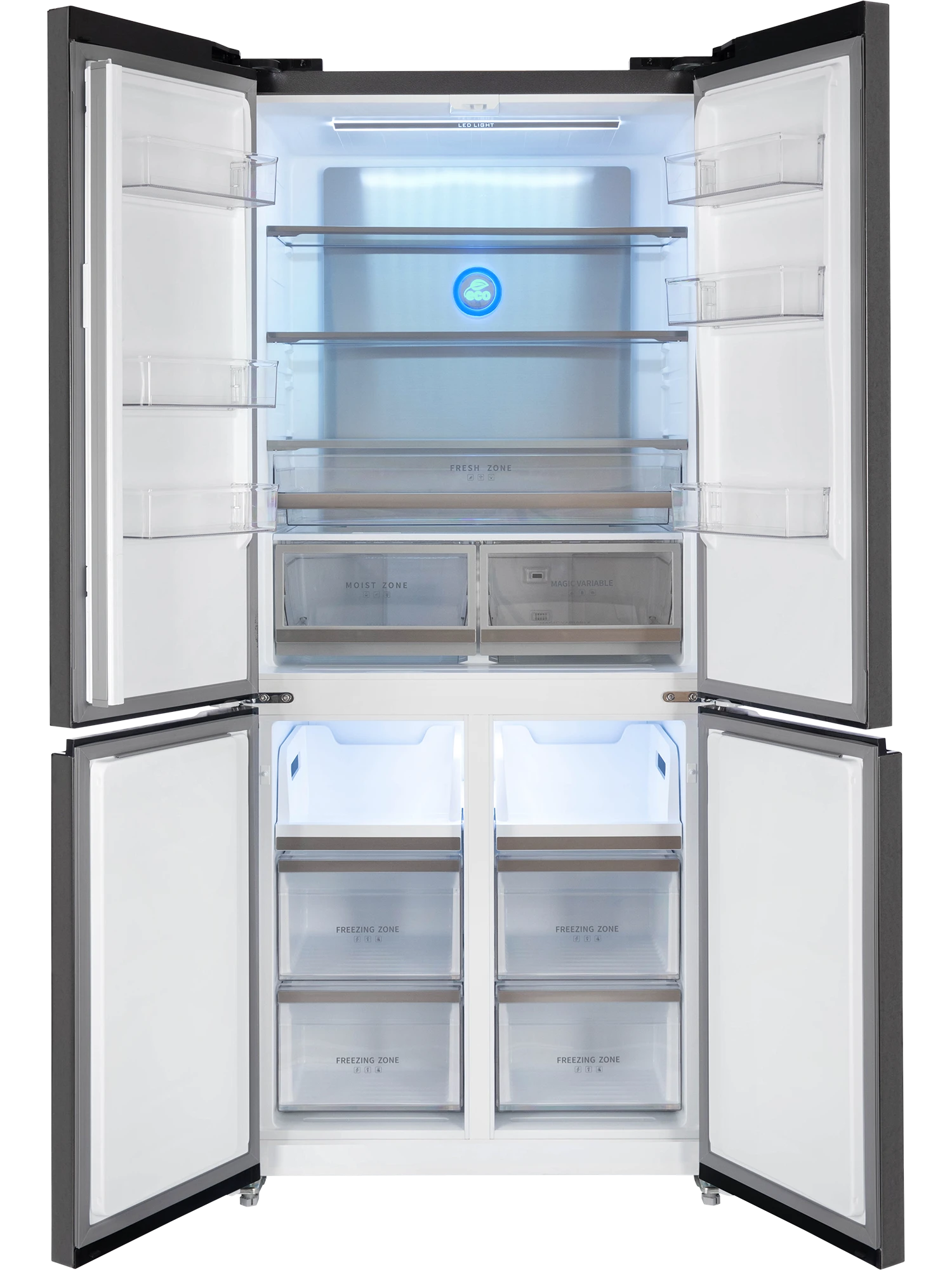  Холодильник HIBERG RFQ-600DX NFDs Inverter