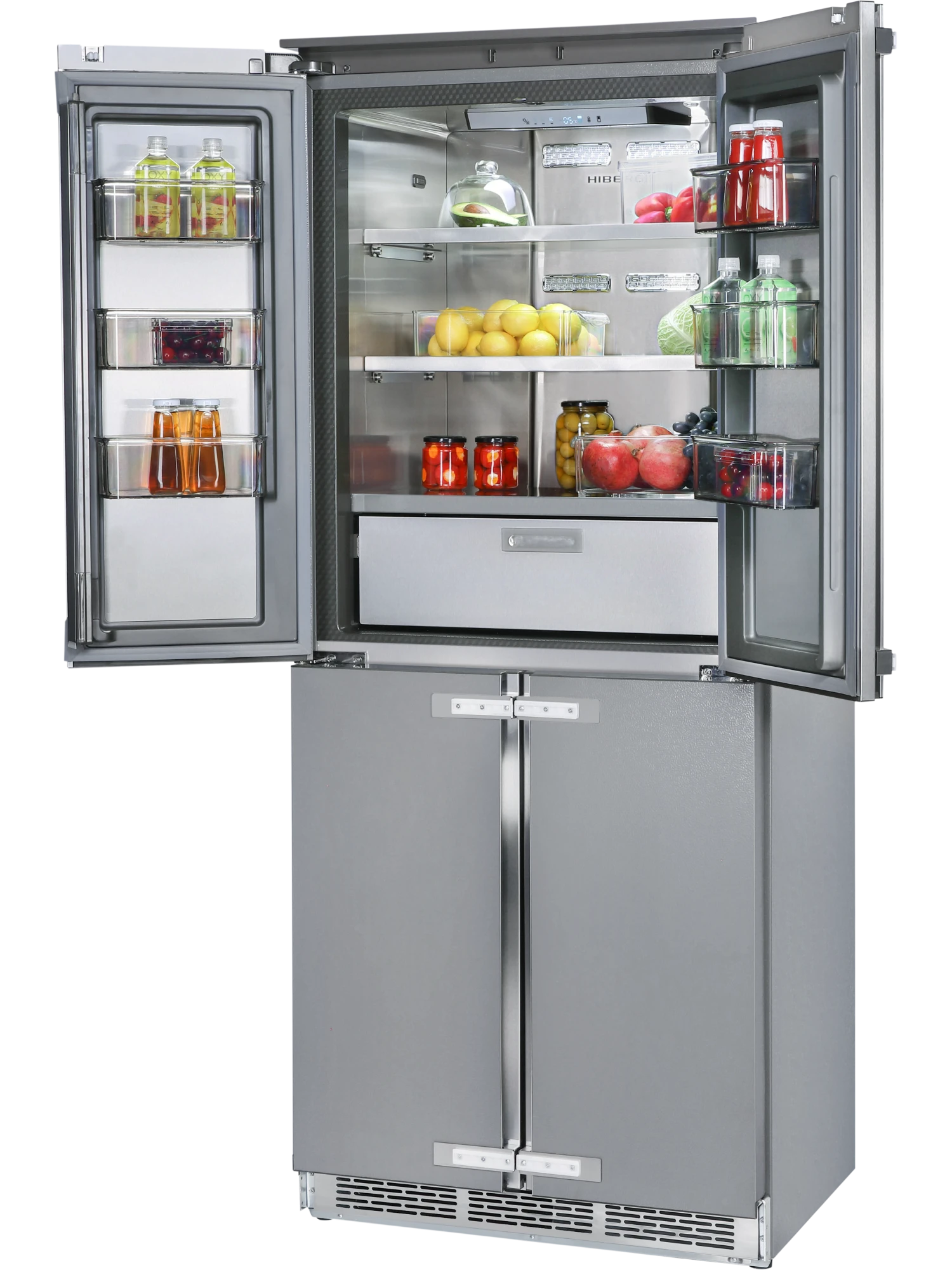  Встраиваемый холодильник HIBERG i-RFQB 550 NF