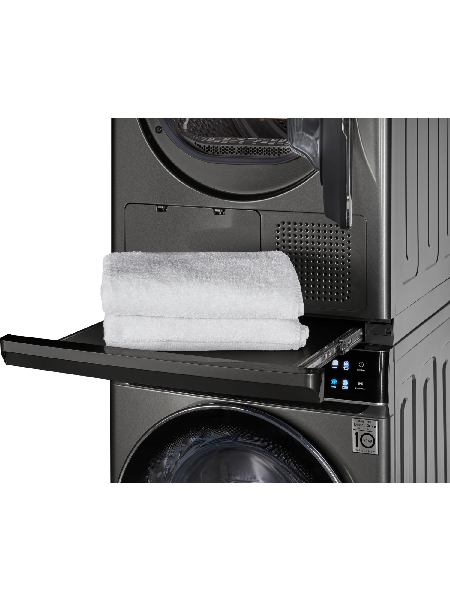  Стиральная машина HIBERG i-DDQ11 - 1014 Sd + Сушильная машина HIBERG HDQ11 - 10 Sd