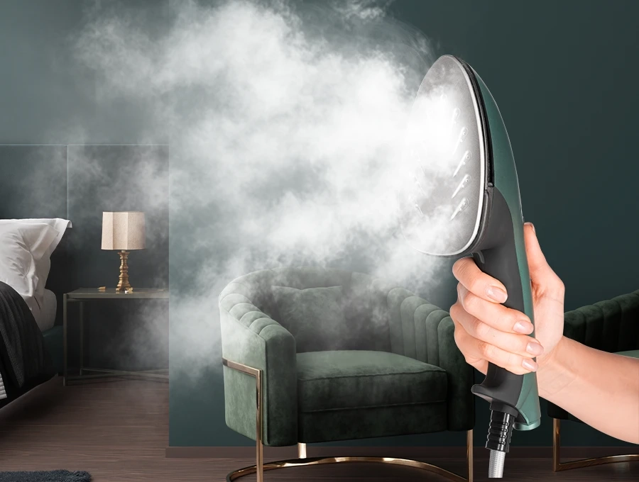 Преимущество Паровая гладильная система HIBERG GSW 8000 FOREST - Точечный пар для сложных участков