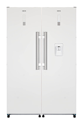 Холодильник SBS HIBERG RF-35D NFW+FR-35LD NFWr