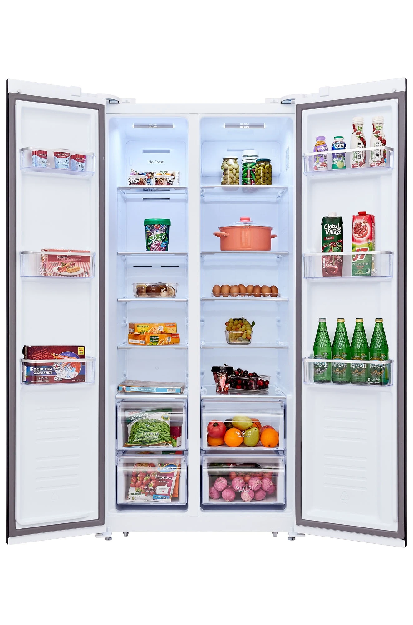  Холодильник HIBERG RFS-480DX NFW