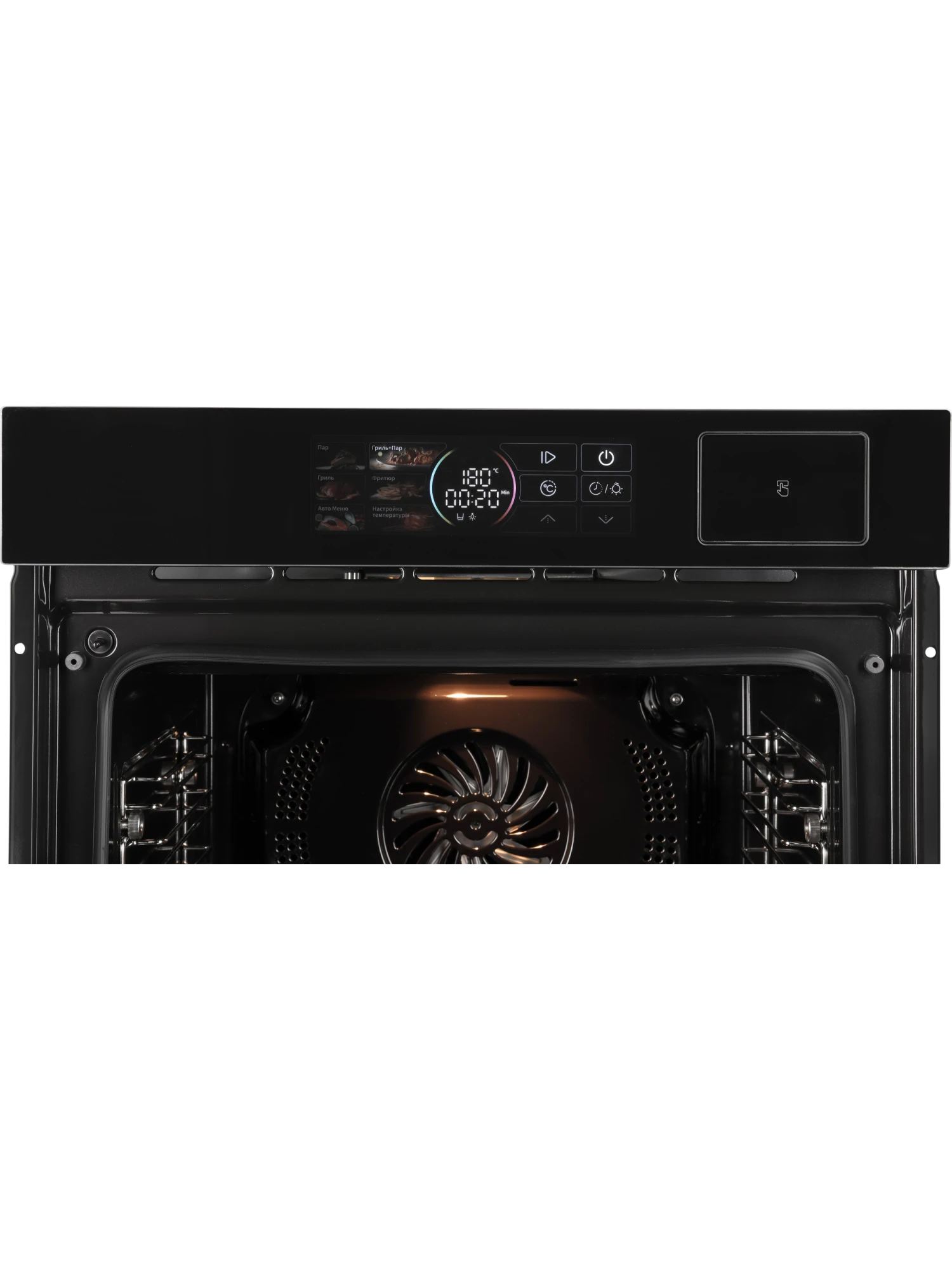  Духовой шкаф HIBERG S-VM 6415 B SMART