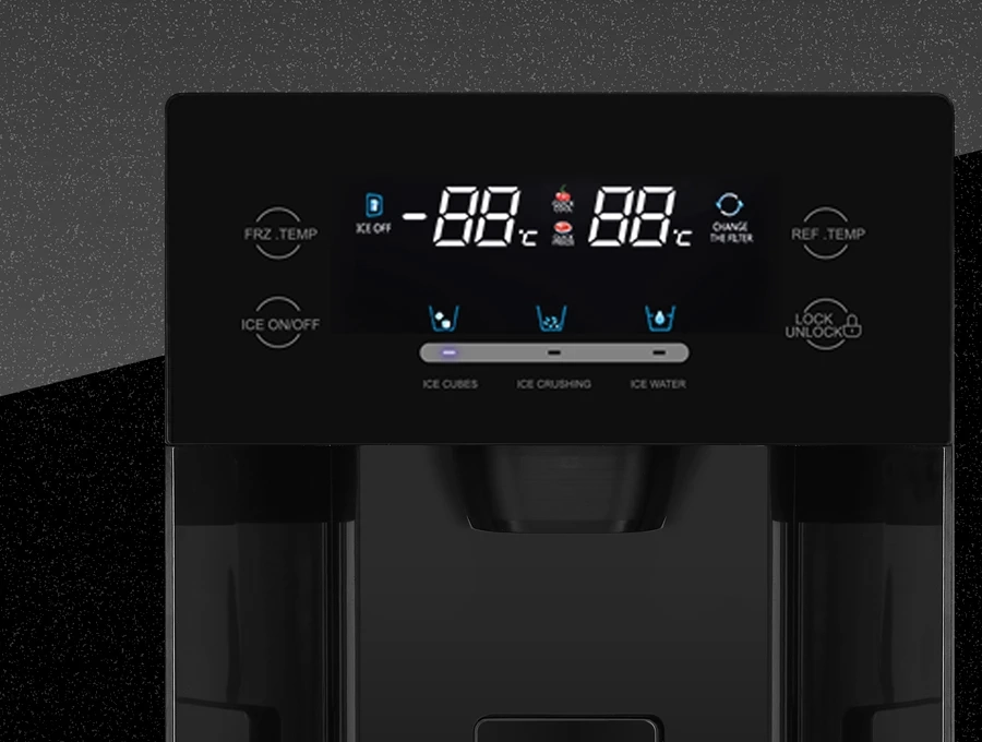 Преимущество Холодильник HIBERG RFS-655DX NFB Inverter - Сенсорное управление