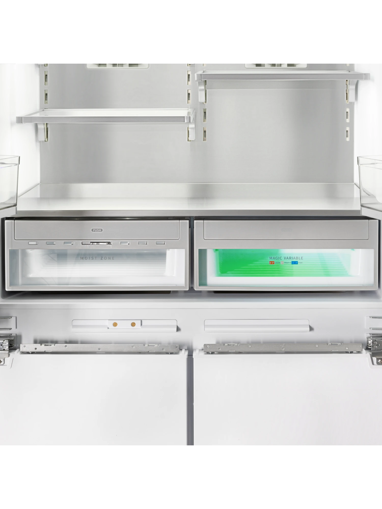  Встраиваемый холодильник HIBERG S-RFQ 800 W inverter