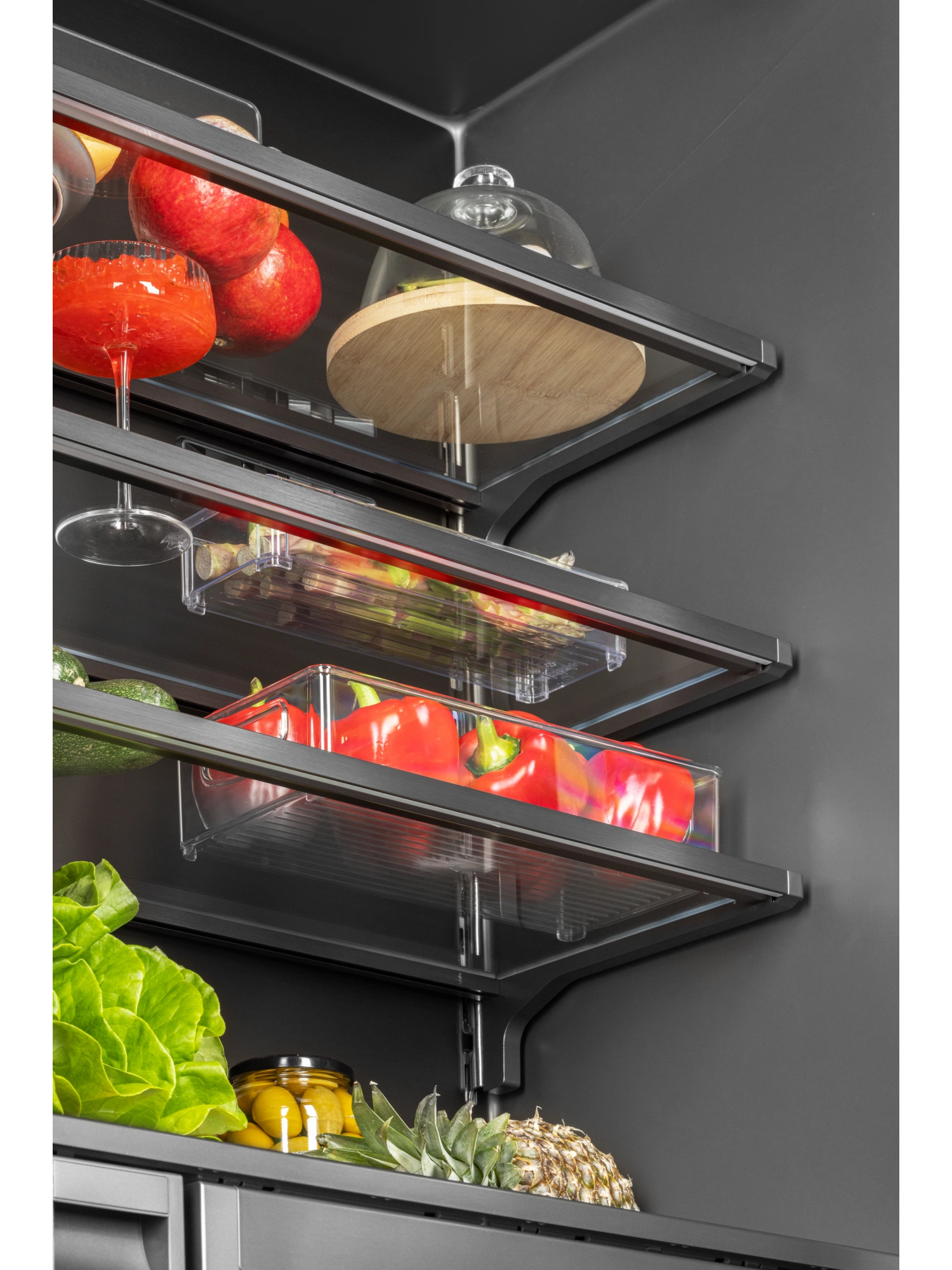  Встраиваемый холодильник HIBERG S-RFC 600 B inverter