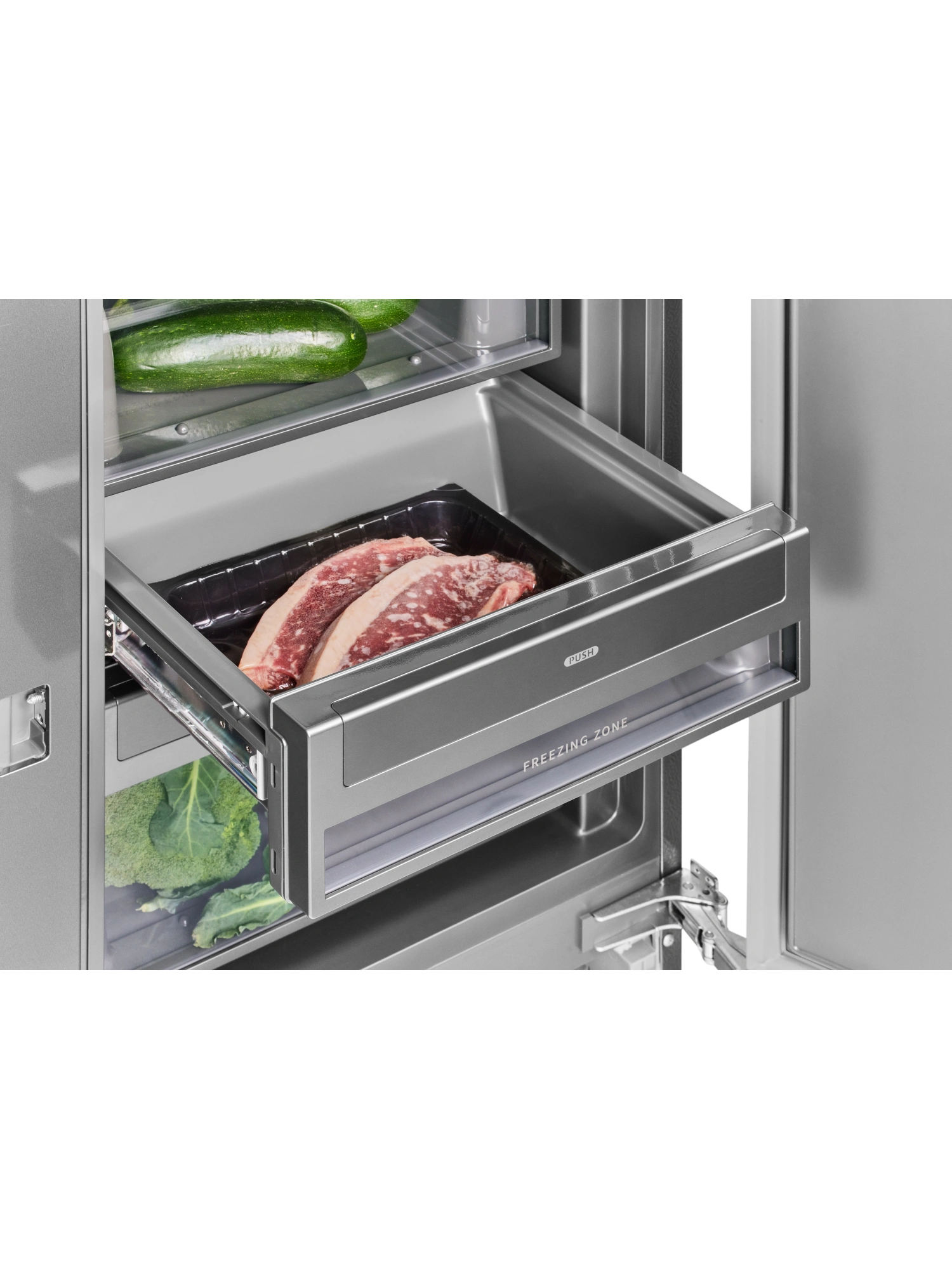  Встраиваемый холодильник HIBERG S-RFQ 800 B inverter