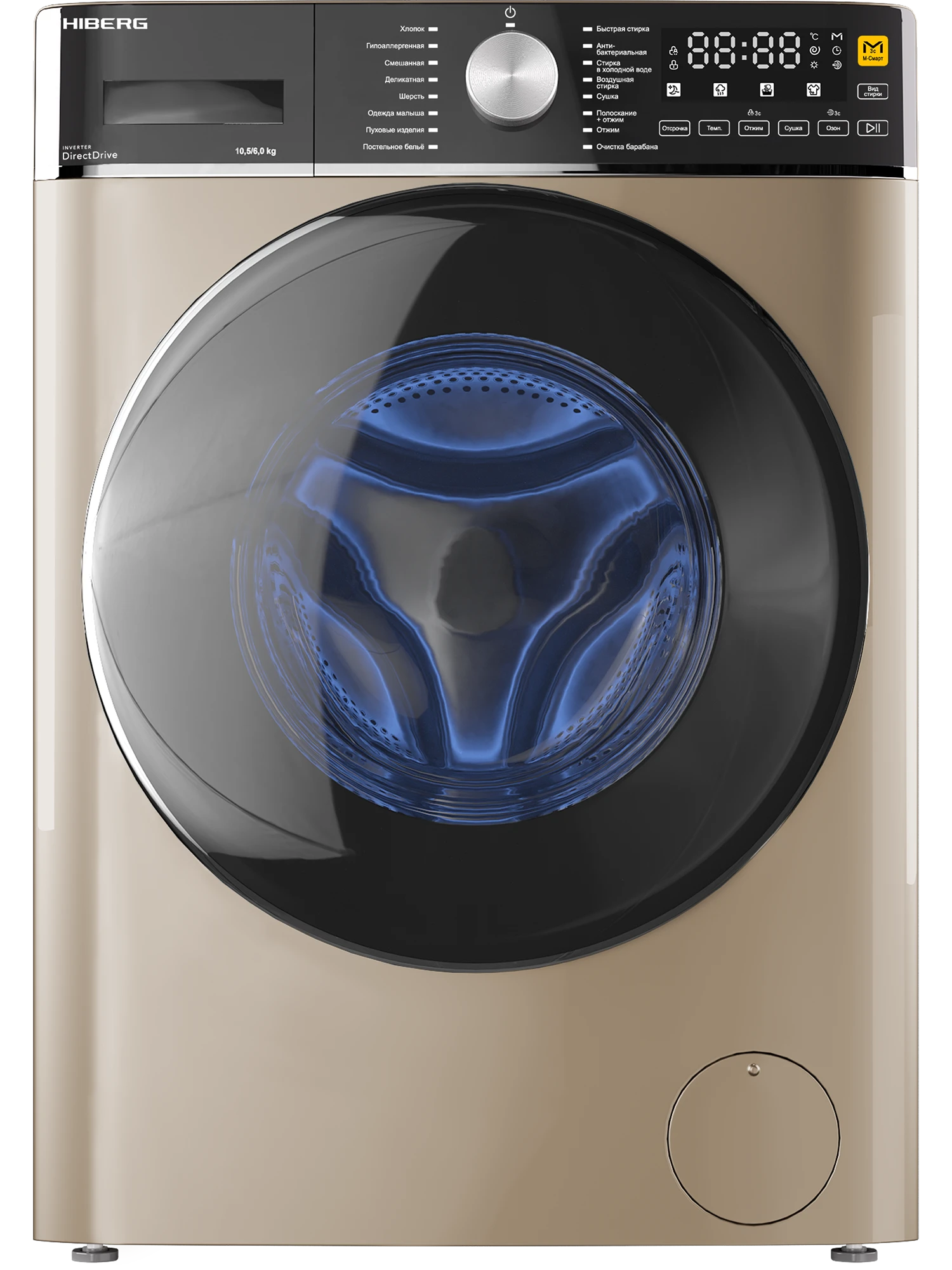 Стиральная машина с сушкой HIBERG i-DDQ8 - 10614 G