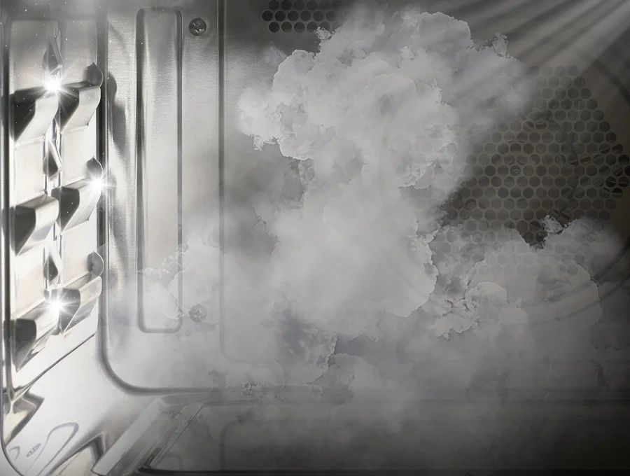 Преимущество Духовой шкаф HIBERG MS-VM 5115 W SMART - Очистка паром