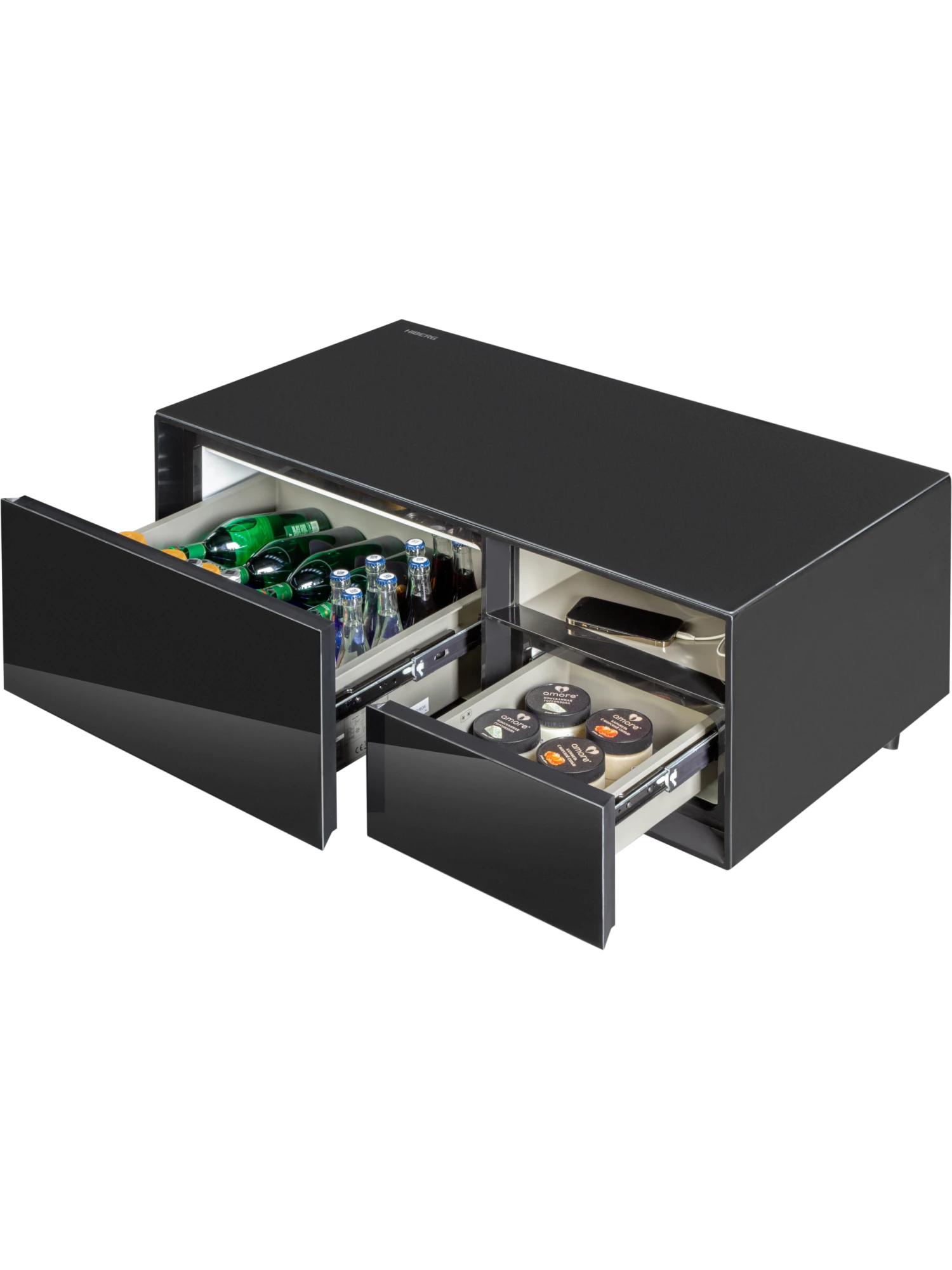  Холодильный Барный Центр HIBERG X3 Black