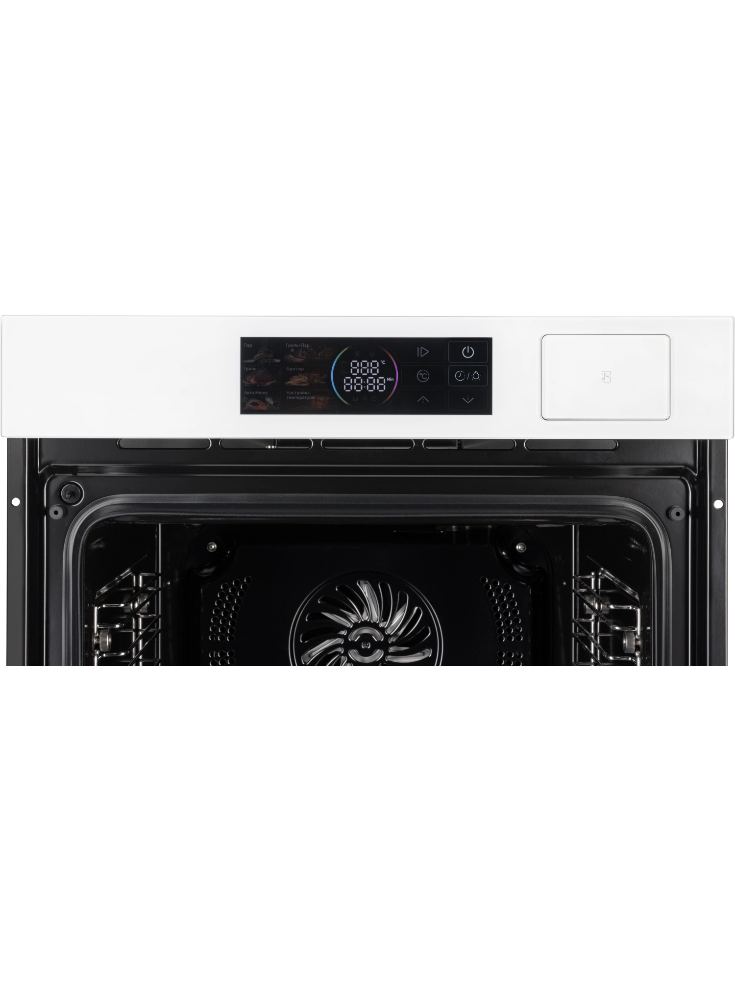  Духовой шкаф HIBERG S-VM 6415 W SMART