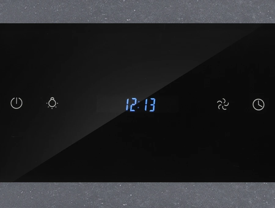 Преимущество Встраиваемая вытяжка HIBERG VTMF 90100 B - Сенсорное управление с цифровым дисплеем