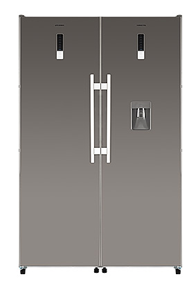 Холодильник SBS HIBERG RF-35D NFX+FR-35LD NFXr